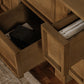 Henley Nightstand – 36" Solid Oak Nightstand (9)