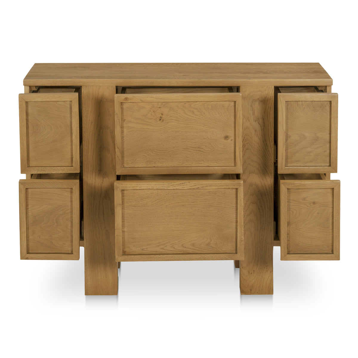 Henley Nightstand – 36" Solid Oak Nightstand (2)