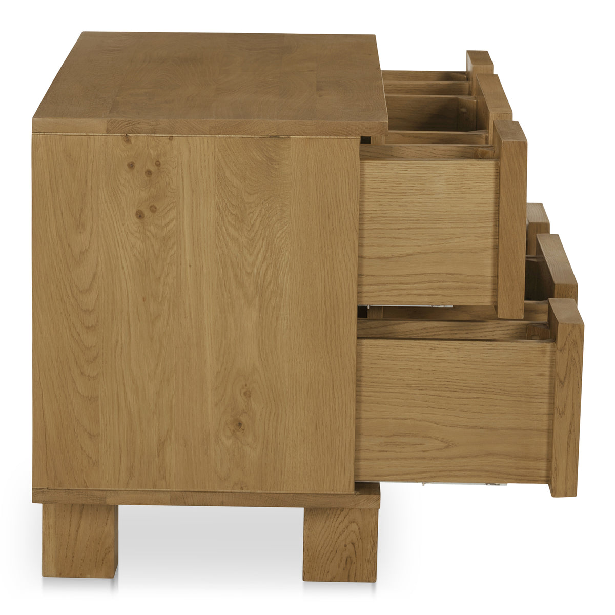 Henley Nightstand – 36" Solid Oak Nightstand (4)