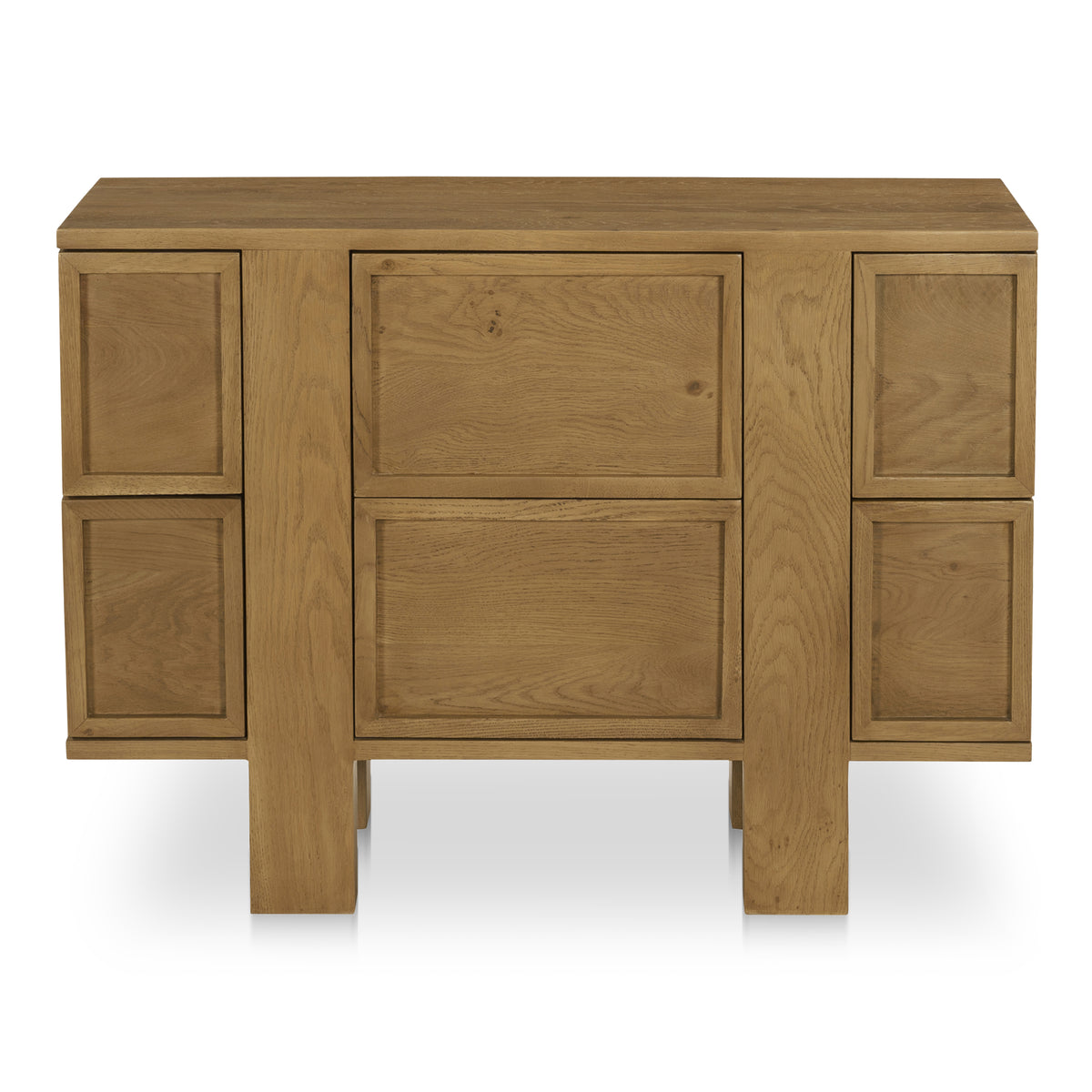 Henley Nightstand – 36" Solid Oak Nightstand (1)