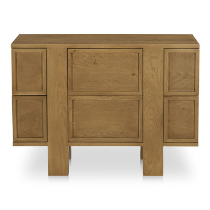 Henley Nightstand – 36" Solid Oak Nightstand (1)