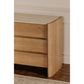 Lane Dresser – 72" Oak and Marble 6-Drawer Dresser (9)