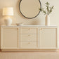 Nadine Sideboard – 78" Marble Top Sideboard (2 Colors) (9)