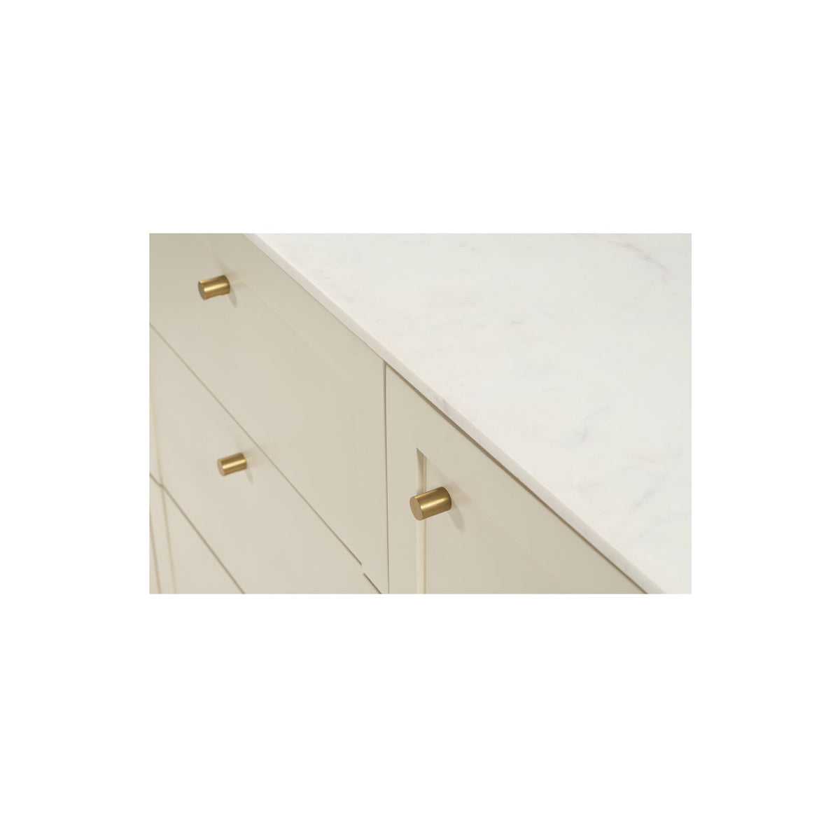 Nadine Sideboard – 78" Marble Top Sideboard (2 Colors) (7)