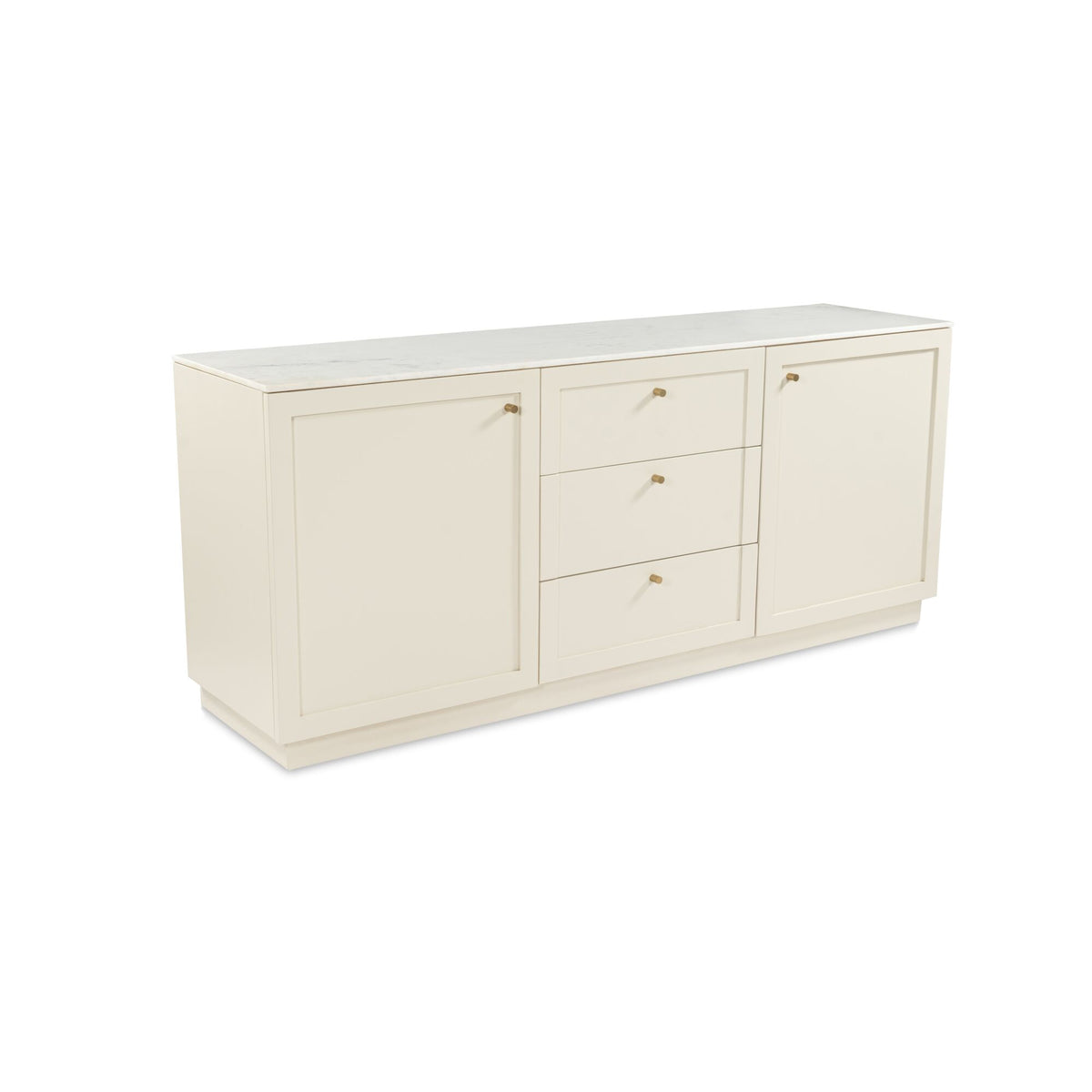 Nadine Sideboard – 78" Marble Top Sideboard (2 Colors) (3)