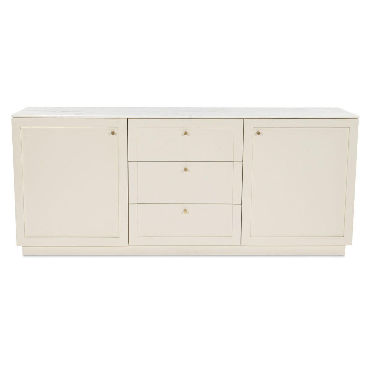 Nadine Sideboard – 78" Marble Top Sideboard (2 Colors) (1)