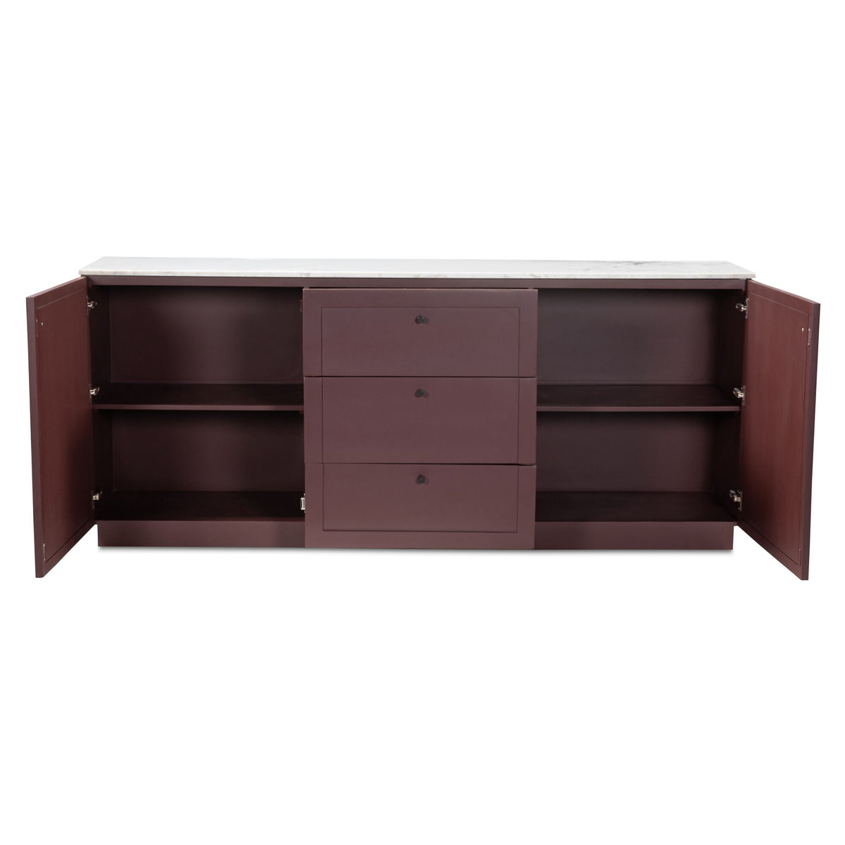 Nadine Sideboard – 78" Marble Top Sideboard (2 Colors) (12)