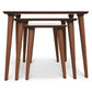 Ronald MCM Nesting End Wood Tables (Set Of 3)