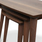 Ronald MCM Nesting End Wood Tables (Set Of 3)