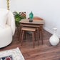 Ronald MCM Nesting End Wood Tables (Set Of 3)