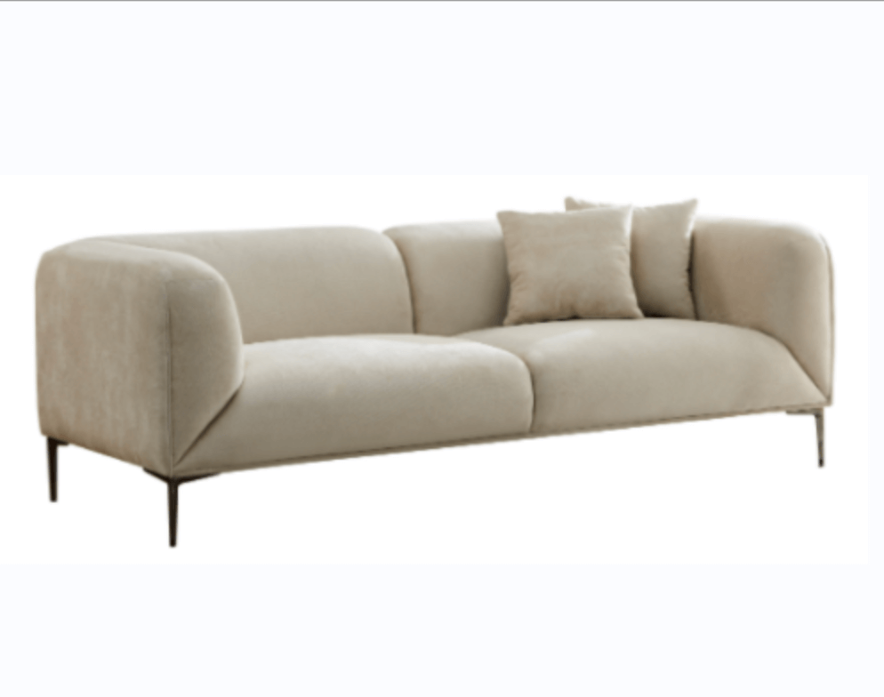 MCM Styled Boucle Upholstered Sofa 89” (Variety of Colors) - Revel Sofa 