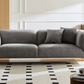 MCM Styled Boucle Upholstered Sofa 89” (Variety of Colors) - Revel Sofa 