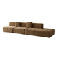 Modern Tufted Modular 3pc. Sectional Sofa 143” - Revel Sofa 