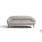 Leonia Contemporary Italian Leather Loveseat Sofa 66” - Revel Sofa 