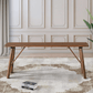 Molly MCM Styled Solid Wood Bench, Walnut 47" - Revel Sofa 