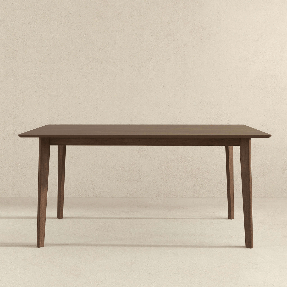 Carlos MCM Solid Wood Dining Table 59" - Revel Sofa 