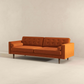 Casey MCM Button Tufted Back Velvet Sofa 84" (6 Colors)