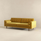 Casey MCM Button Tufted Back Velvet Sofa 84" (6 Colors)