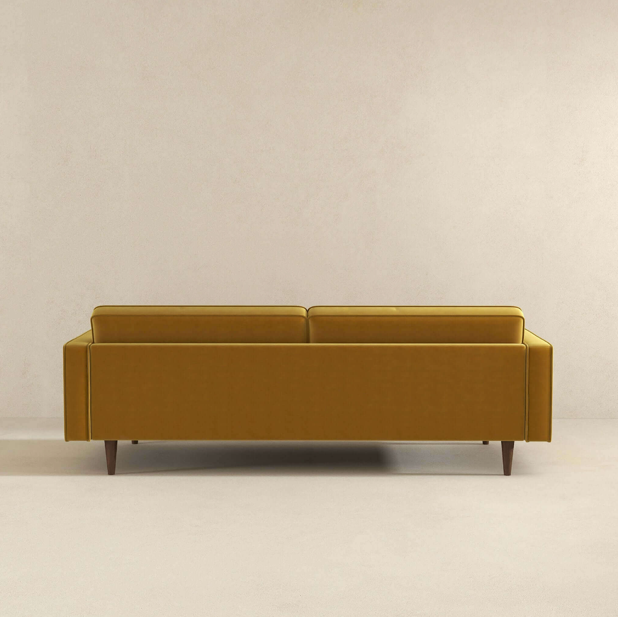 Casey MCM Style Button Tufted Velvet Sofa 84" - Revel Sofa 