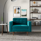 Casey MCM Style Velvet Lounge Chair - Revel Sofa 