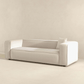 Marshall Modern Minimalist Contemporary Boucle Sofa 91” - Revel Sofa 