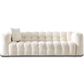 Eden Modern Glam Chesterfield Boucle Sofa 90" - Revel Sofa 