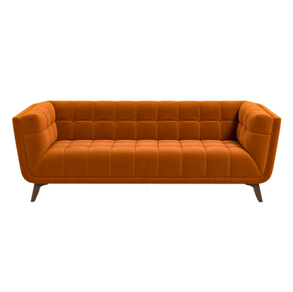 Addison MCM Styled Tufted Sofa Couch 86” - Revel Sofa 