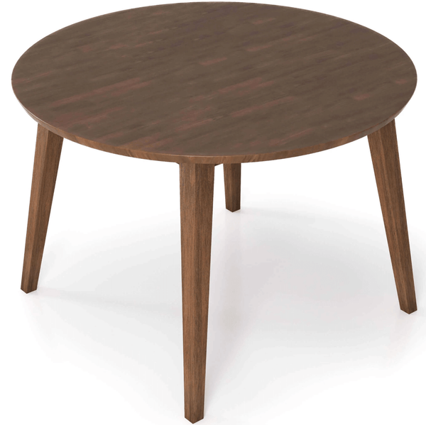 Lara MCM Round Solid Wood Dining Table 43 - Revel Sofa
