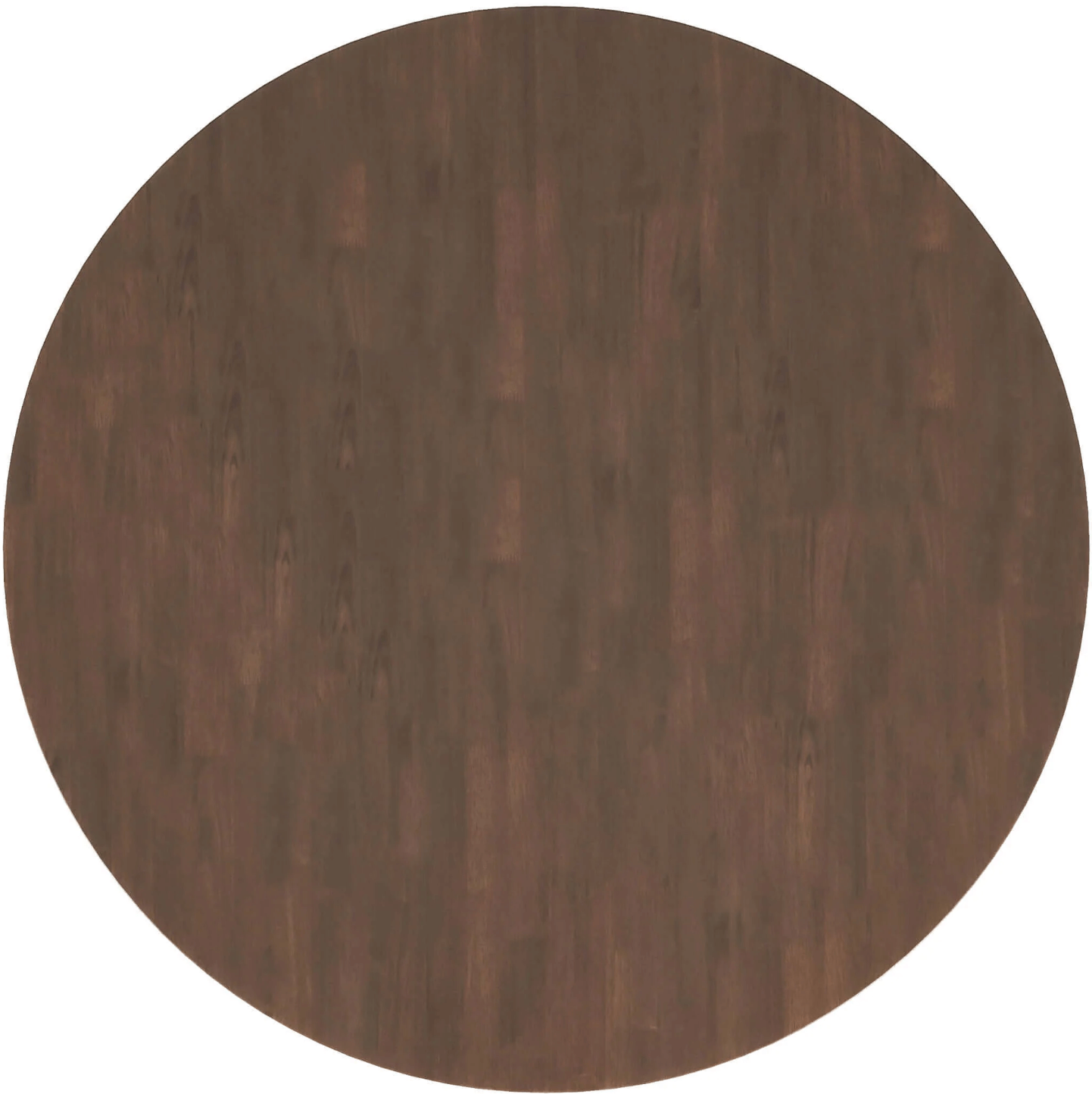 Lara MCM Round Solid Wood Dining Table 43" - Revel Sofa 