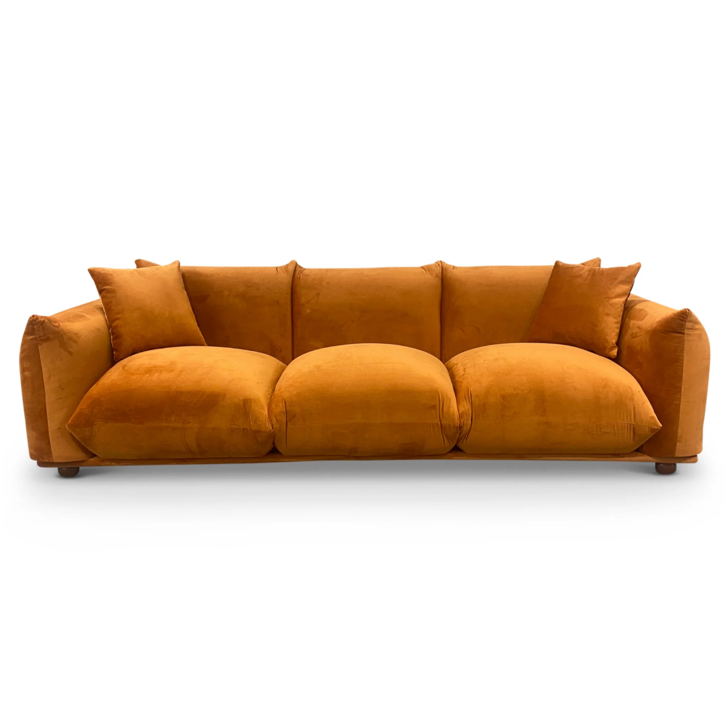 Kely Boho Chic Plush Sofa Couch 100” - Revel Sofa 