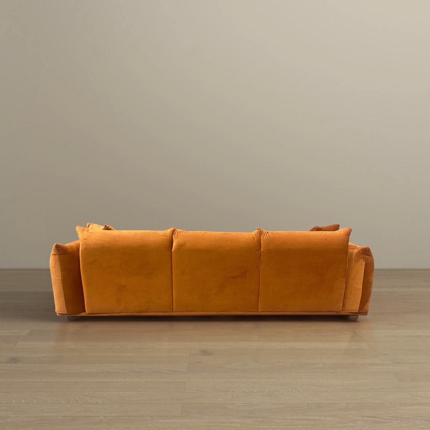 Kely Boho Chic Plush Sofa Couch 100” - Revel Sofa 