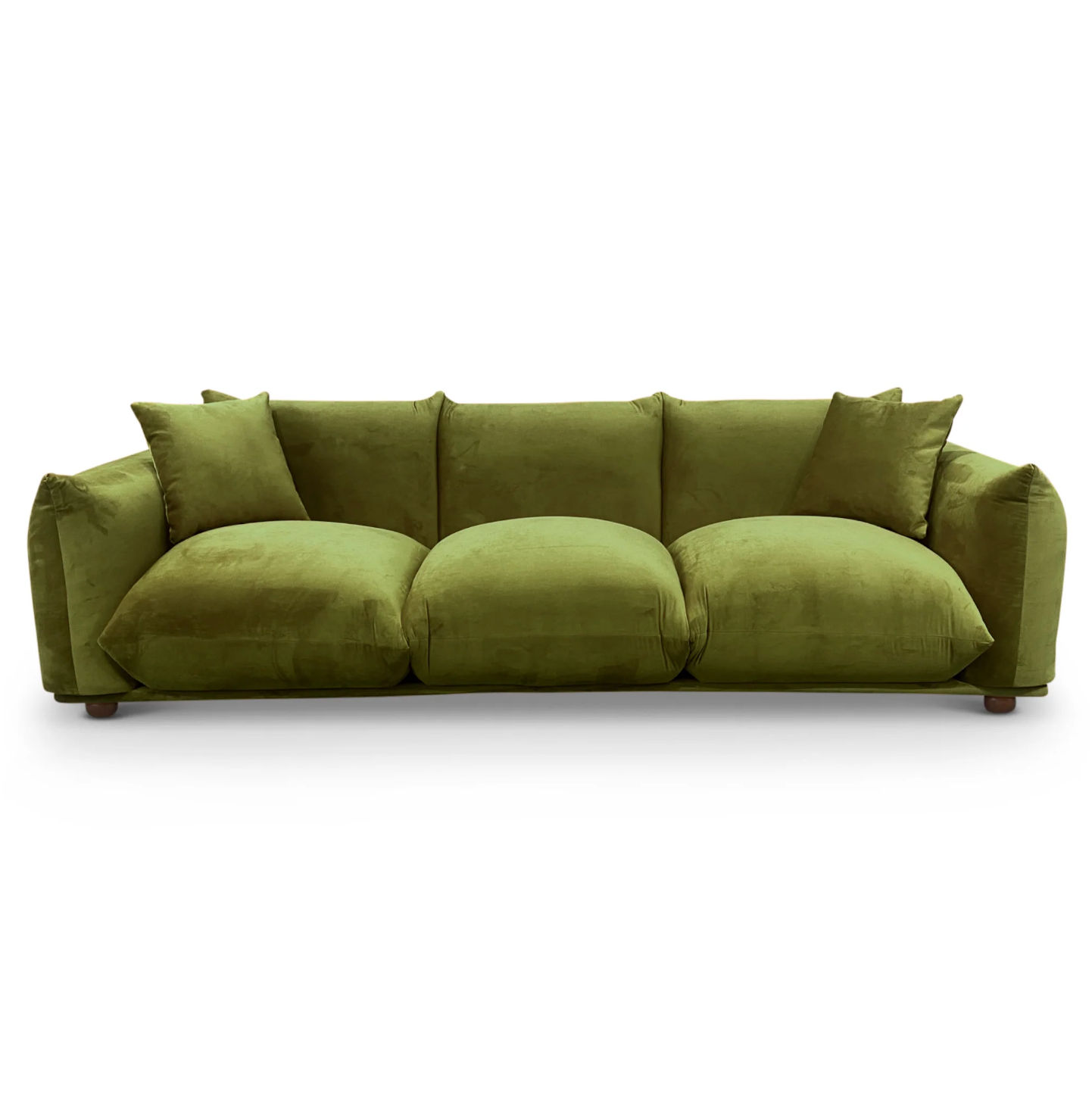 Kely Boho Chic Plush Sofa Couch 100” - Revel Sofa 