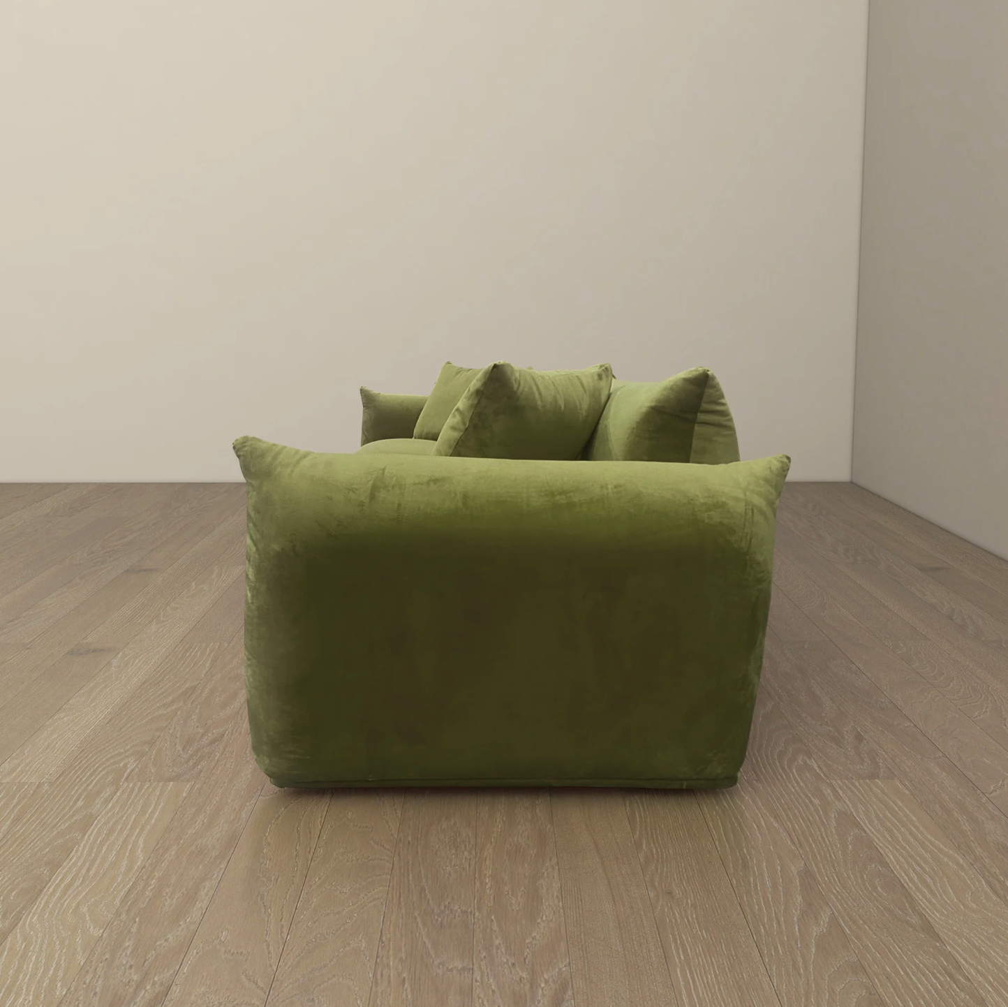 Kely Boho Chic Plush Sofa Couch 100” - Revel Sofa 