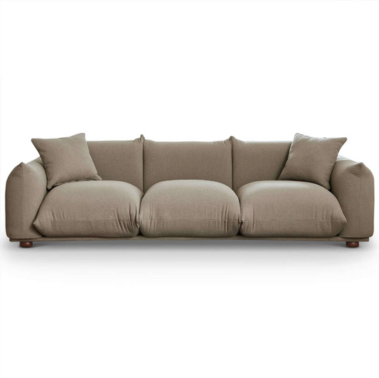 Kely Boho Chic Plush Sofa Couch 100” - Revel Sofa