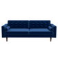 Casey MCM Button Tufted Back Velvet Sofa 84" (6 Colors)