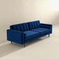 Casey MCM Button Tufted Back Velvet Sofa 84" (6 Colors)