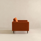 Casey MCM Velvet Tufted Armchair