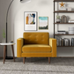 Casey MCM Velvet Tufted Armchair
