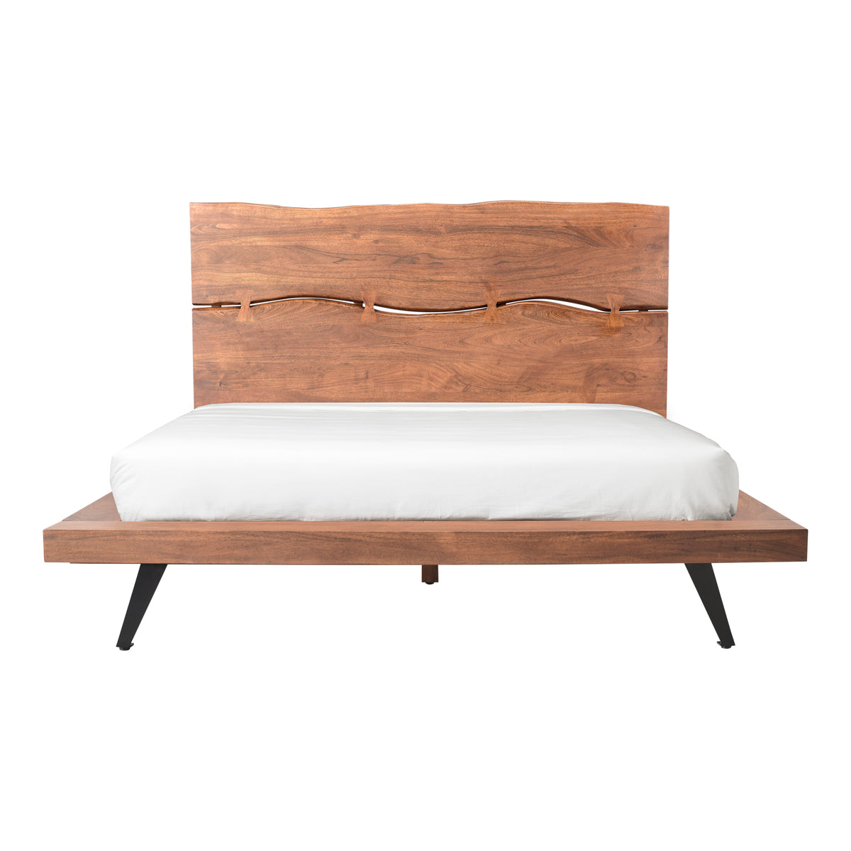 Madagascar Platform Bed – 75.25"–92" Solid Acacia Platform Bed (3)