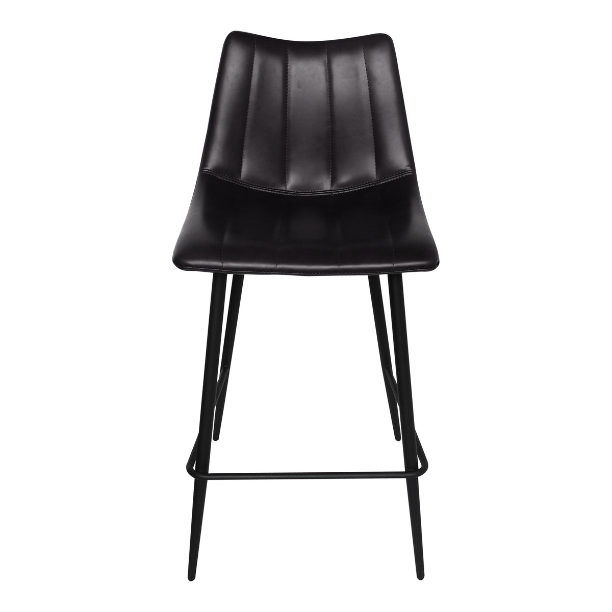 Alibi Counter Stool – 17.7" Vegan Leather Counter Stool, Set of 2 (4 Colors) (3)