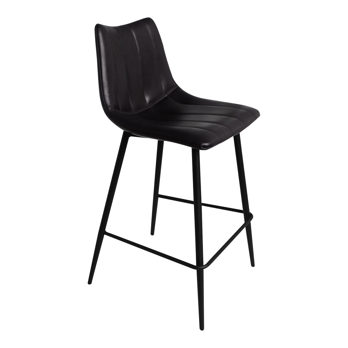 Alibi Counter Stool – 17.7" Vegan Leather Counter Stool, Set of 2 (4 Colors) (5)
