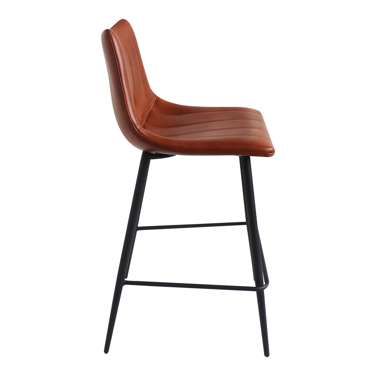 Alibi Counter Stool – 17.7" Vegan Leather Counter Stool, Set of 2 (4 Colors) (20)