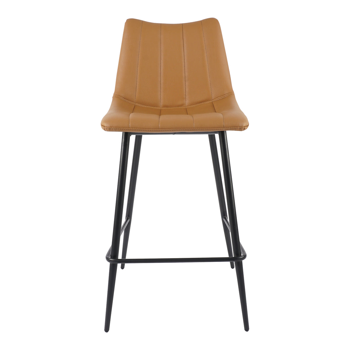 Alibi Counter Stool – 17.7" Vegan Leather Counter Stool, Set of 2 (4 Colors) (30)