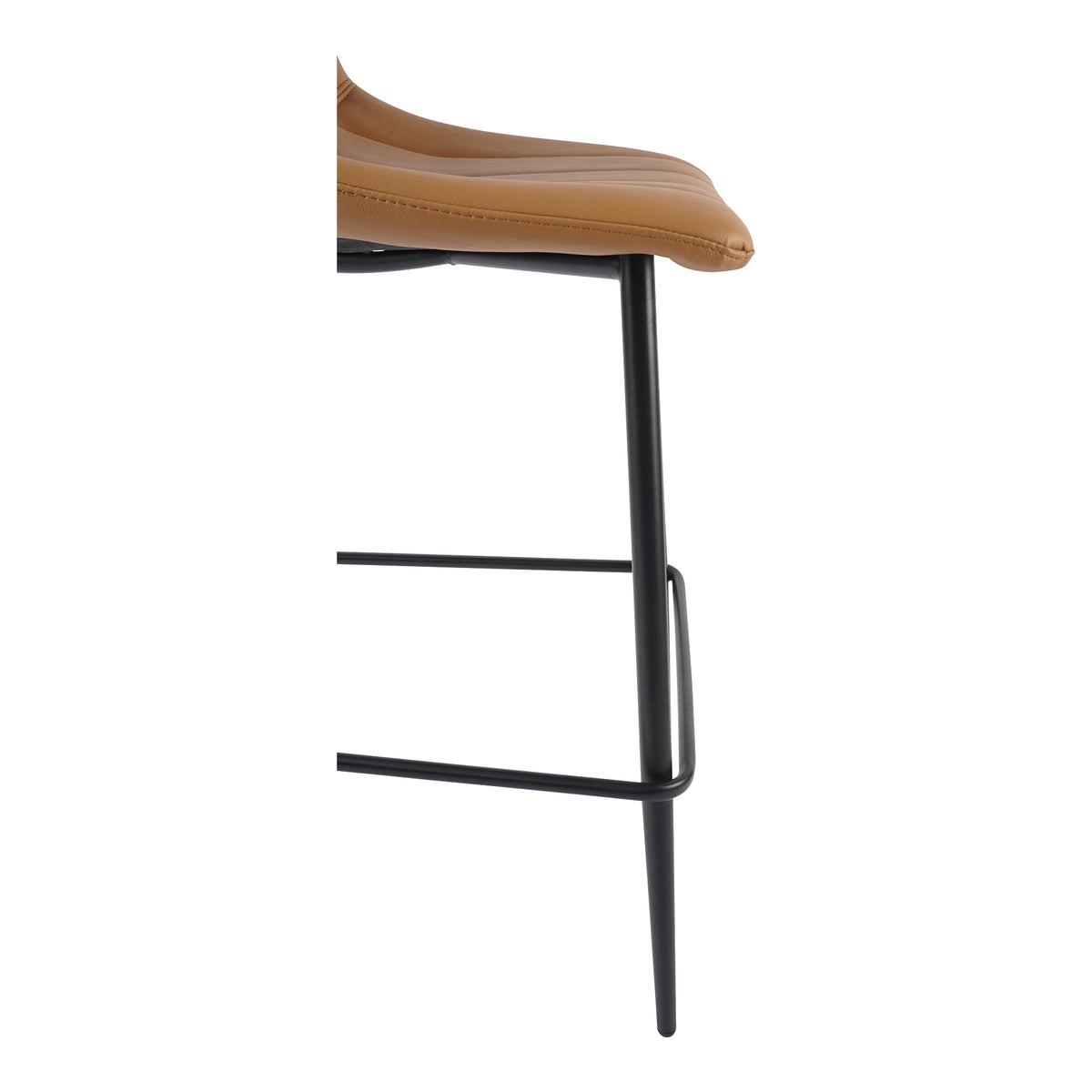 Alibi Counter Stool – 17.7" Vegan Leather Counter Stool, Set of 2 (4 Colors) (34)