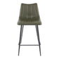Alibi Counter Stool – 17.7" Vegan Leather Counter Stool, Set of 2 (4 Colors) (41)