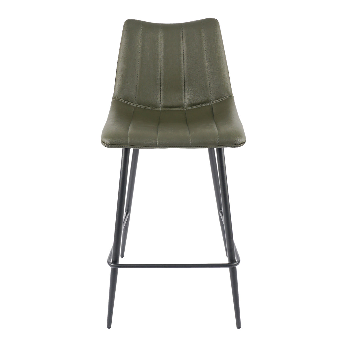 Alibi Counter Stool – 17.7" Vegan Leather Counter Stool, Set of 2 (4 Colors) (41)