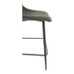 Alibi Counter Stool – 17.7" Vegan Leather Counter Stool, Set of 2 (4 Colors) (46)