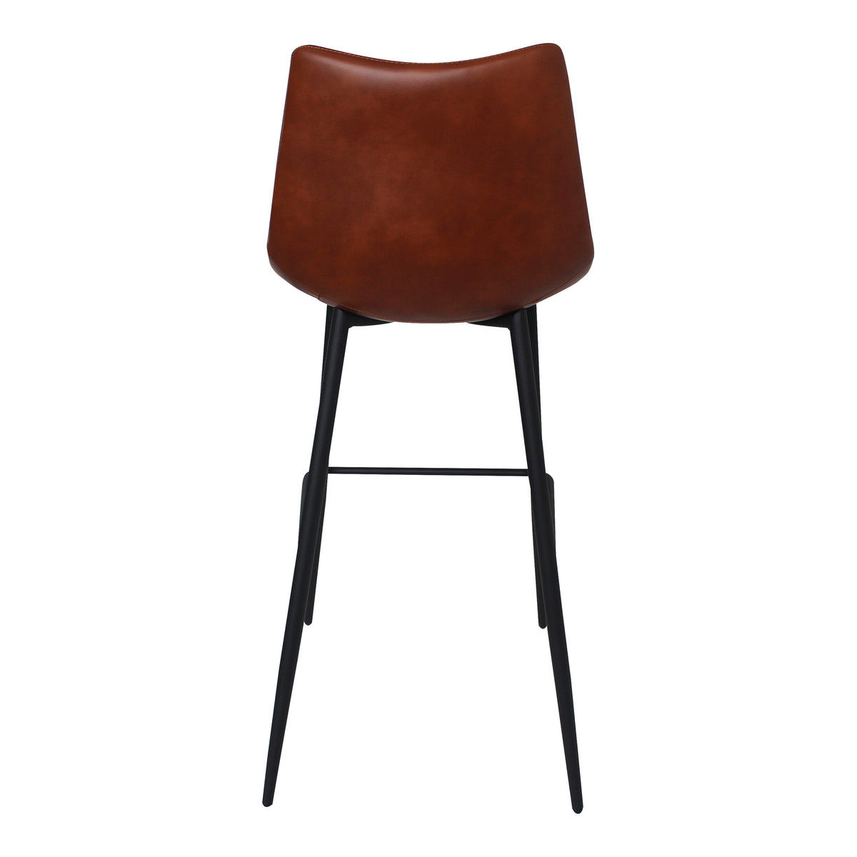 Alibi Bar Stool – 17.7" Vegan Leather Bar Stool, Set of 2 (4 Colors) (19)