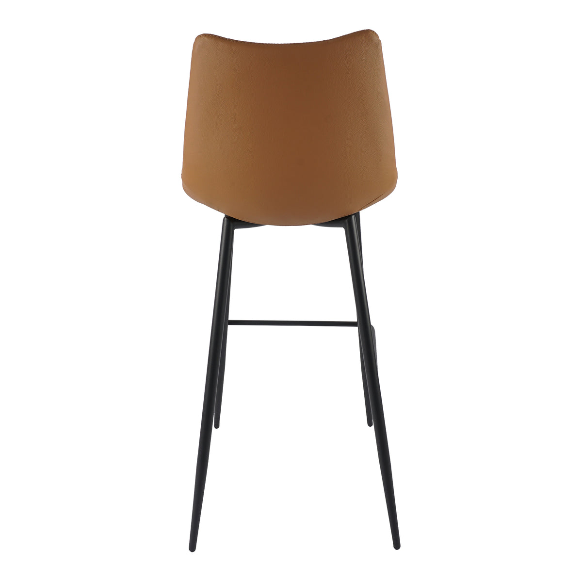 Alibi Bar Stool – 17.7" Vegan Leather Bar Stool, Set of 2 (4 Colors) (30)