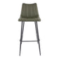 Alibi Bar Stool – 17.7" Vegan Leather Bar Stool, Set of 2 (4 Colors) (37)